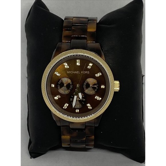 Michael Kors Tortoise MK5038 Women\'s Brown Acrylic main image 10